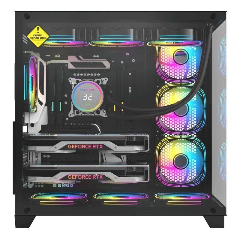 ANIGMA Pre-built Gaming Desktop Intel Core Ultra 7-265KF/PRIME Z890-P WIFI Motherboard/32GB RAM/1TB SSD/RTX 4070 SUPER 12GB/A-RGB 360mm AIO Liquid ..., , large image number 1