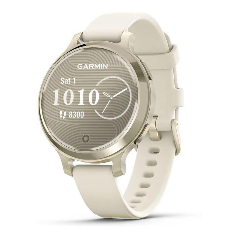 Garmin Lily 2 Active Fitness Smartwatch - Lunar Gold with Bone Silicone Band, , large image number 0