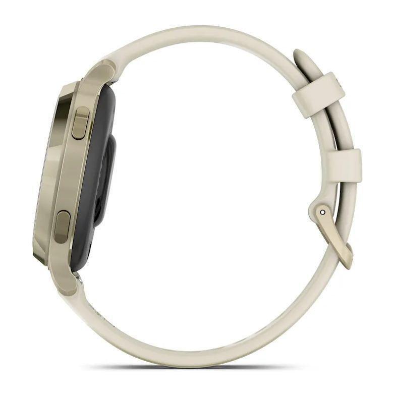 Garmin Lily 2 Active Fitness Smartwatch - Lunar Gold with Bone Silicone Band, , large image number 5