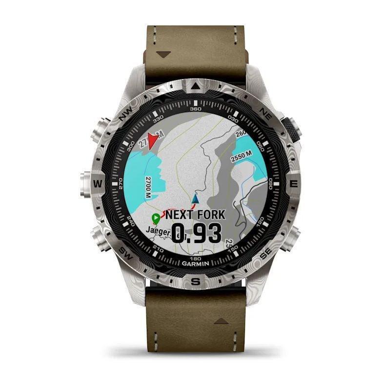 Garmin MARQ Adventurer (Gen 2) Smartwatch - Damascus Steel Edition, , large image number 3