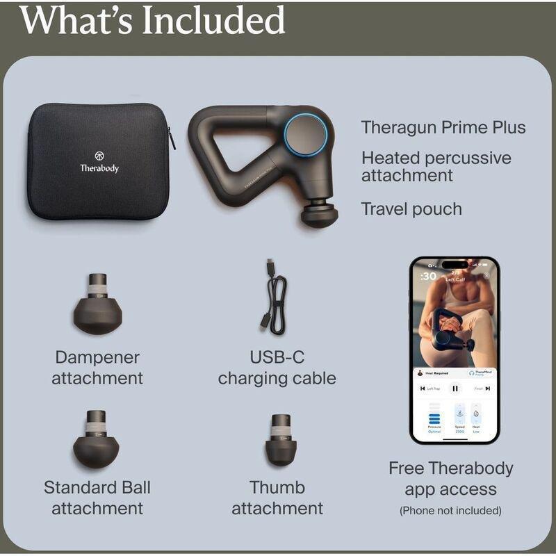 Therabody Theragun Prime Plus Massage Gun, , medium