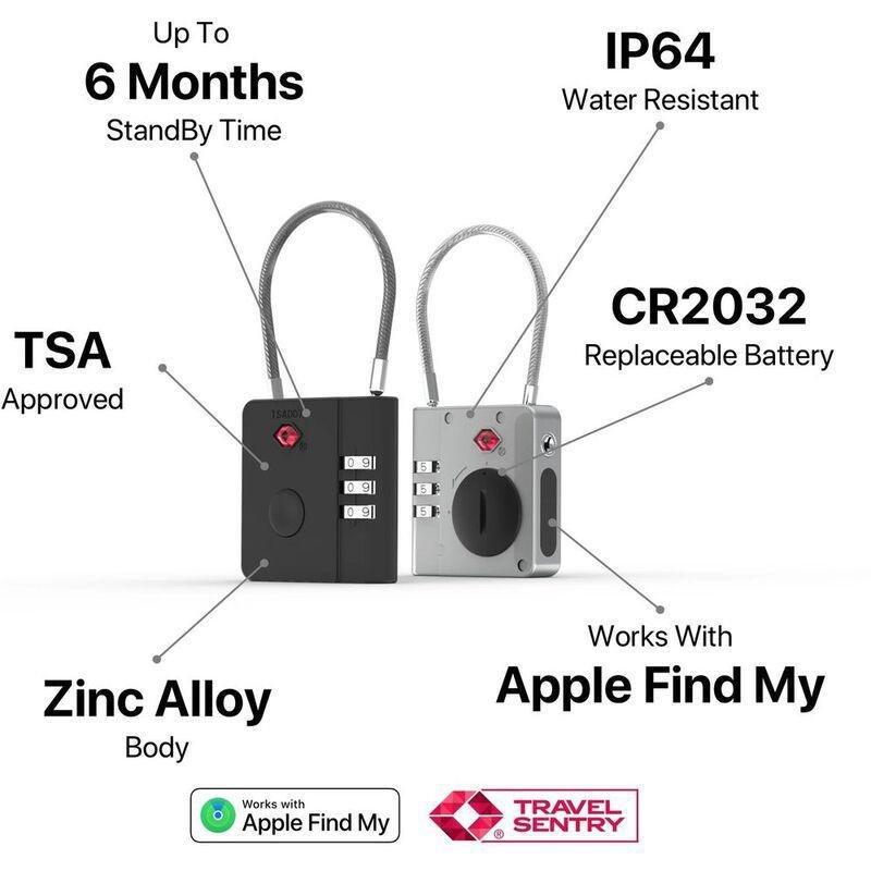 One Adaptr AirLock SmartTag - Black, , large image number 0