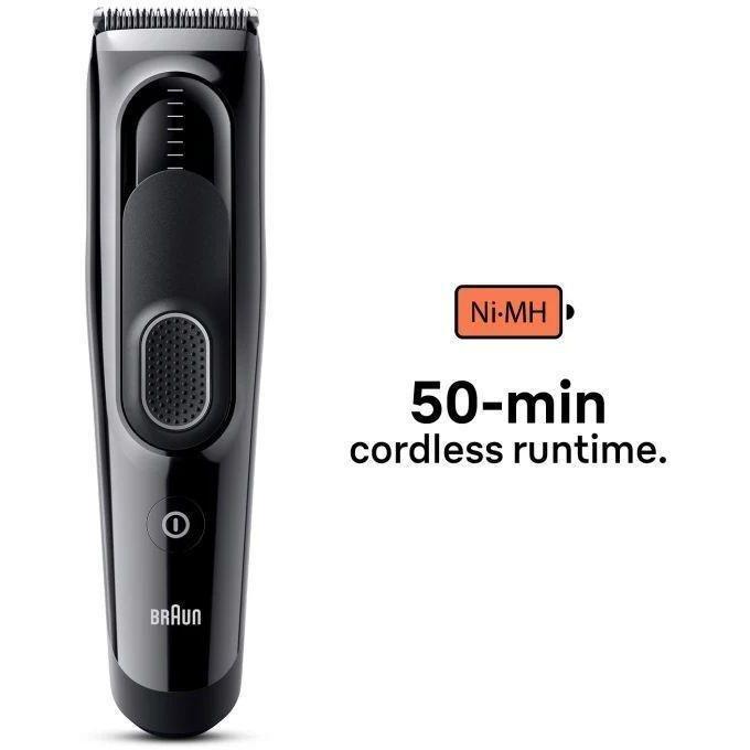 Braun Hair Clipper Series 5 HC5310 with 9 Length Settings and 1 Comb, , large image number 4