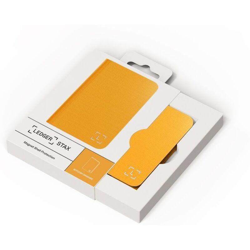 Ledger Stax Magnet Shell - Orange Bitcoin, , large image number 0