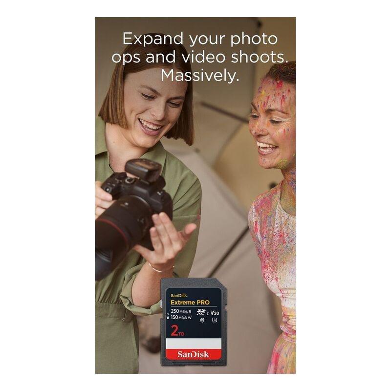 SanDisk Extreme PRO SDXC UHS-I Card 2TB Up to 250MB/s, , large image number 2