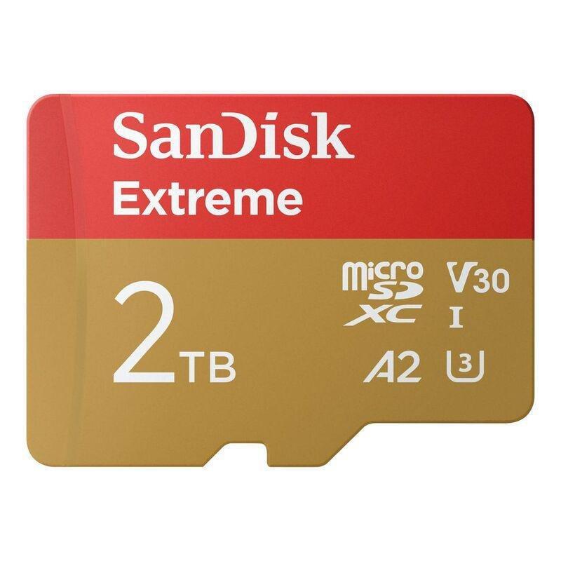 SanDisk Extreme microSDXC UHS-I Card 2TB Up to 240MB/s Without Adaptor, , large image number 0