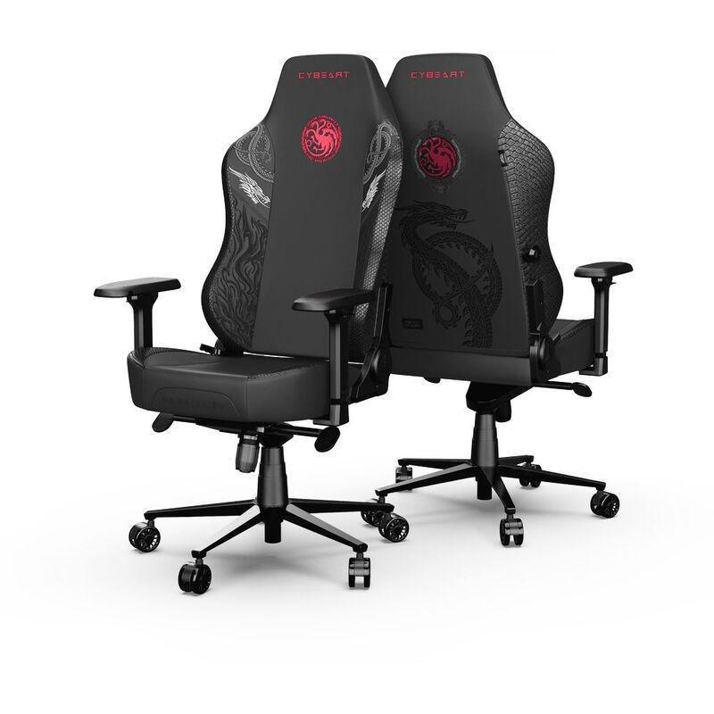 CYBEART House of Dragons Gaming Chair - Black, , large image number 4