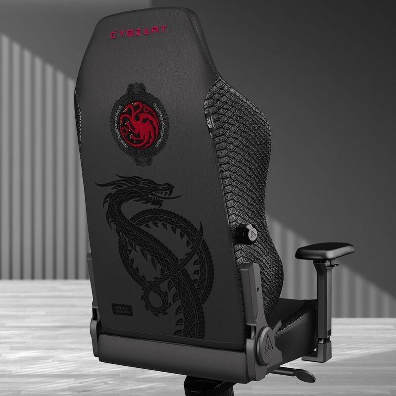 CYBEART House of Dragons Gaming Chair - Black, , large image number 8