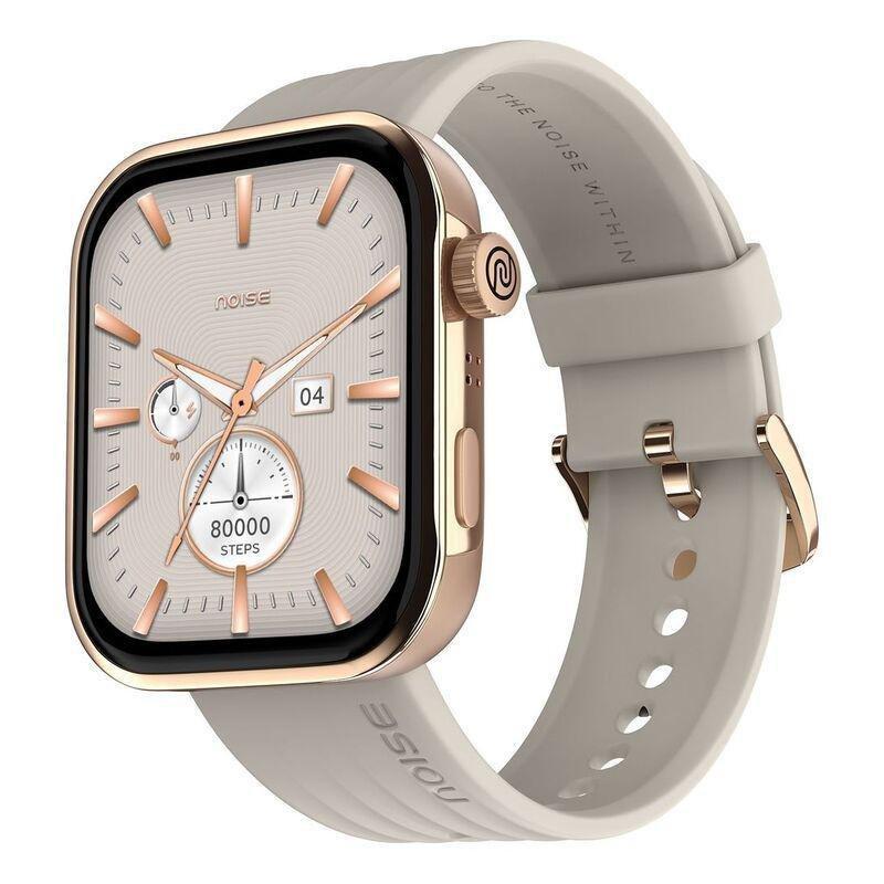 Noise ColorFit Pro 5 Smartwatch - Starlight Gold, , large image number 0