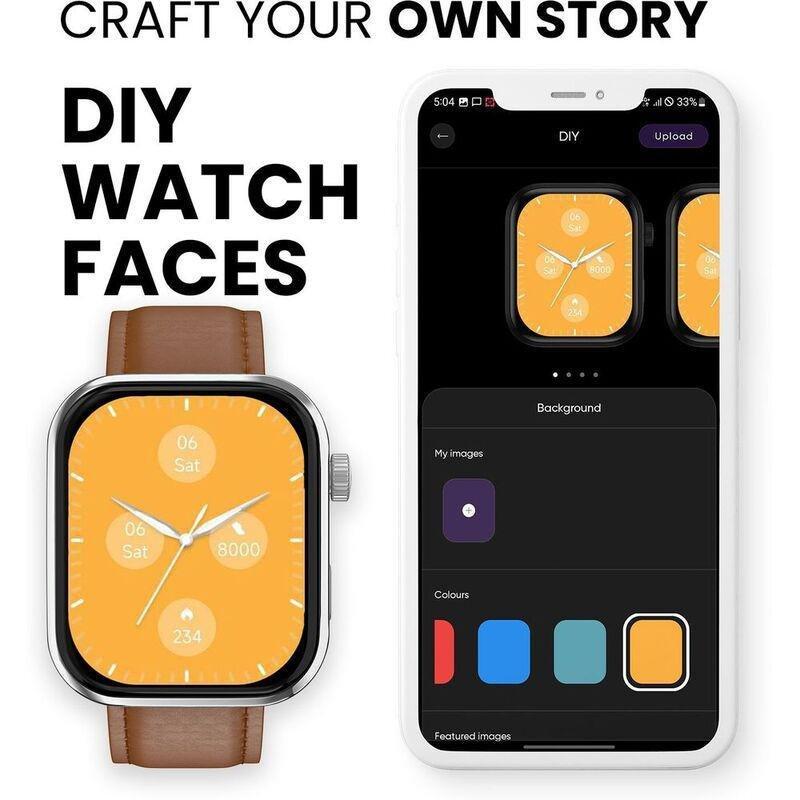Noise ColorFit Pro 5 Smartwatch - Starlight Gold, , large image number 1
