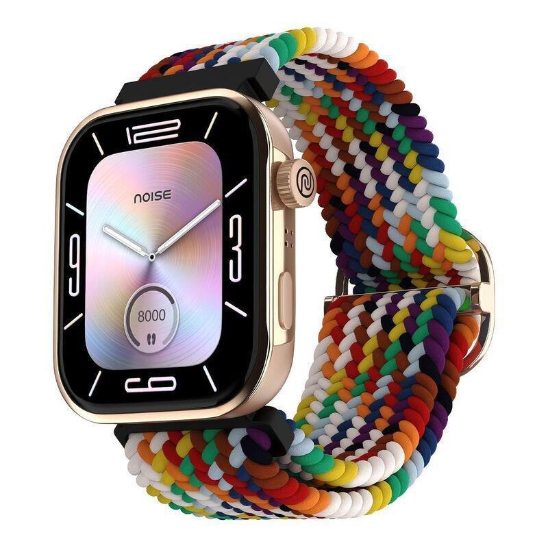 Noise ColorFit Pro 5 Smartwatch - Rainbow Weave, , large image number 0