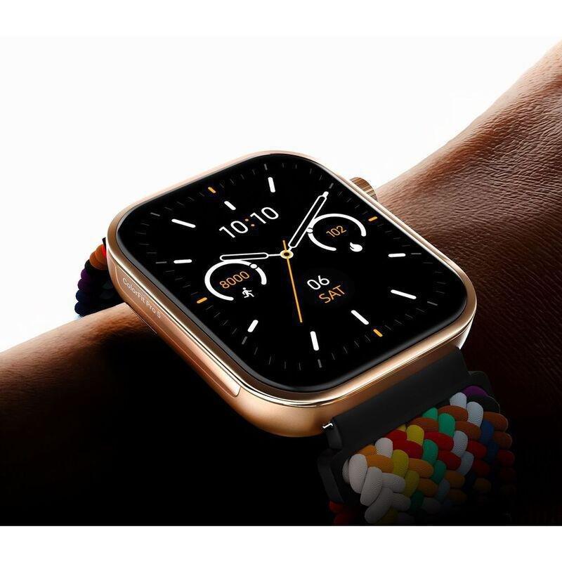 Noise ColorFit Pro 5 Smartwatch - Rainbow Weave, , large image number 4