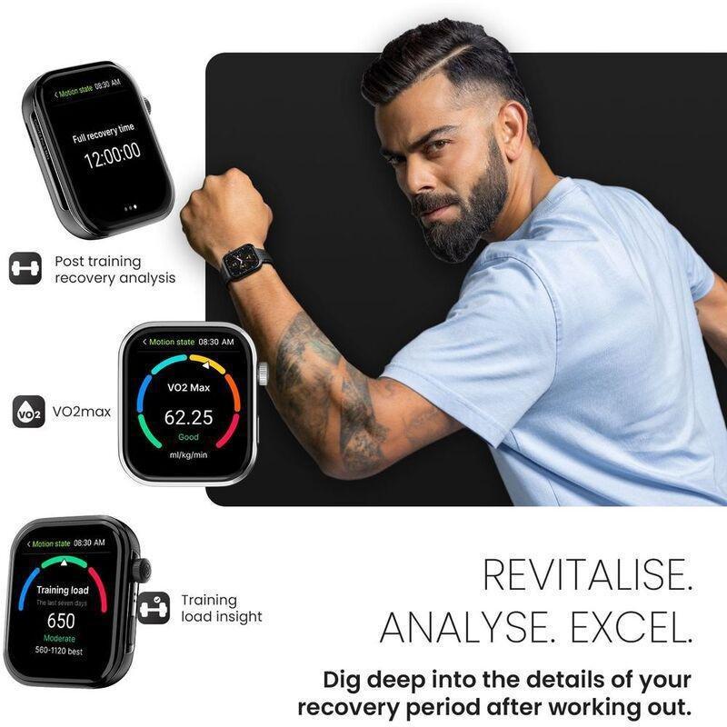 Noise ColorFit Pro 5 Max Smartwatch - Jet Black, , large image number 1