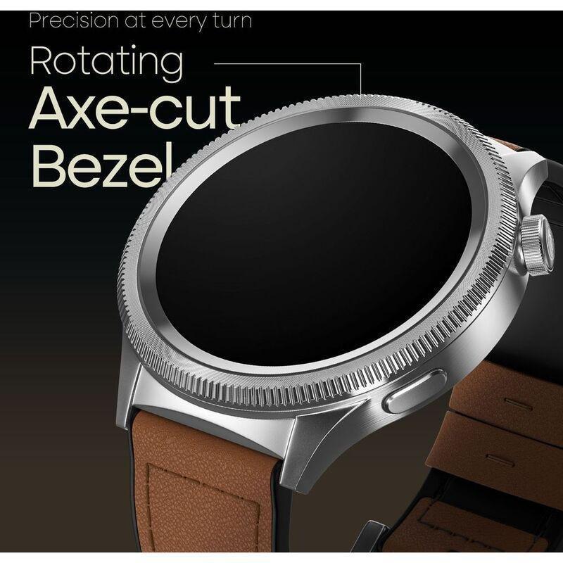 Noise NoiseFit Halo 2 Smartwatch - Vintage Brown, , medium