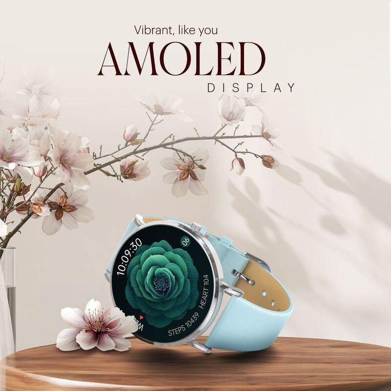 Noise NoiseFit Diva 2 Smartwatch - Silver Blue, , medium