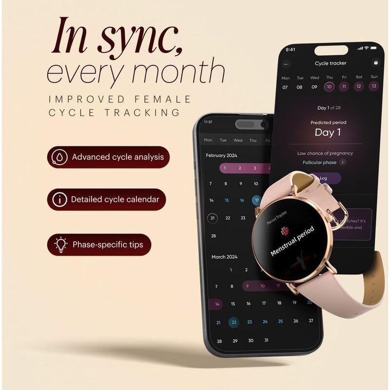 Noise NoiseFit Diva 2 Smartwatch - Silver Blue, , large image number 4
