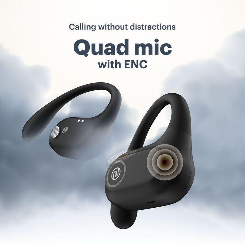 Noise Pure Pods True Wireless Bluetooth Earbuds - Power Black, , large image number 1