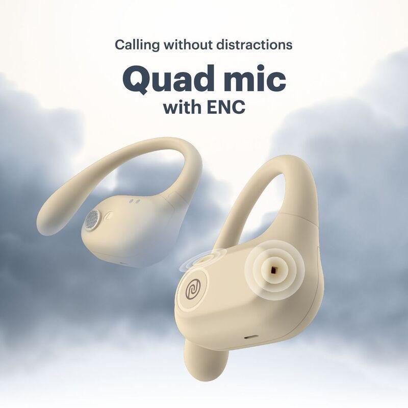 Noise Pure Pods True Wireless Bluetooth Earbuds - Zen Beige, , large image number 1