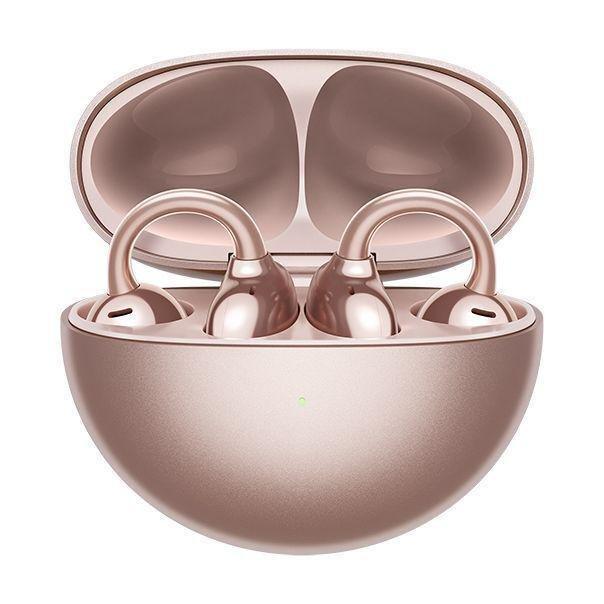 HUAWEI FreeClip Open-Ear True Wireless Earbuds With Wireless Charge Case - Rose Gold, , large image number 1