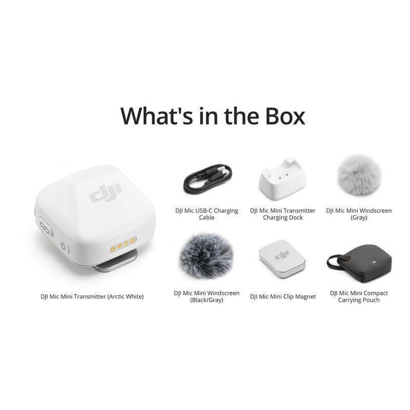 DJI Mic Mini Transmitter - Arctic White, , large image number 1