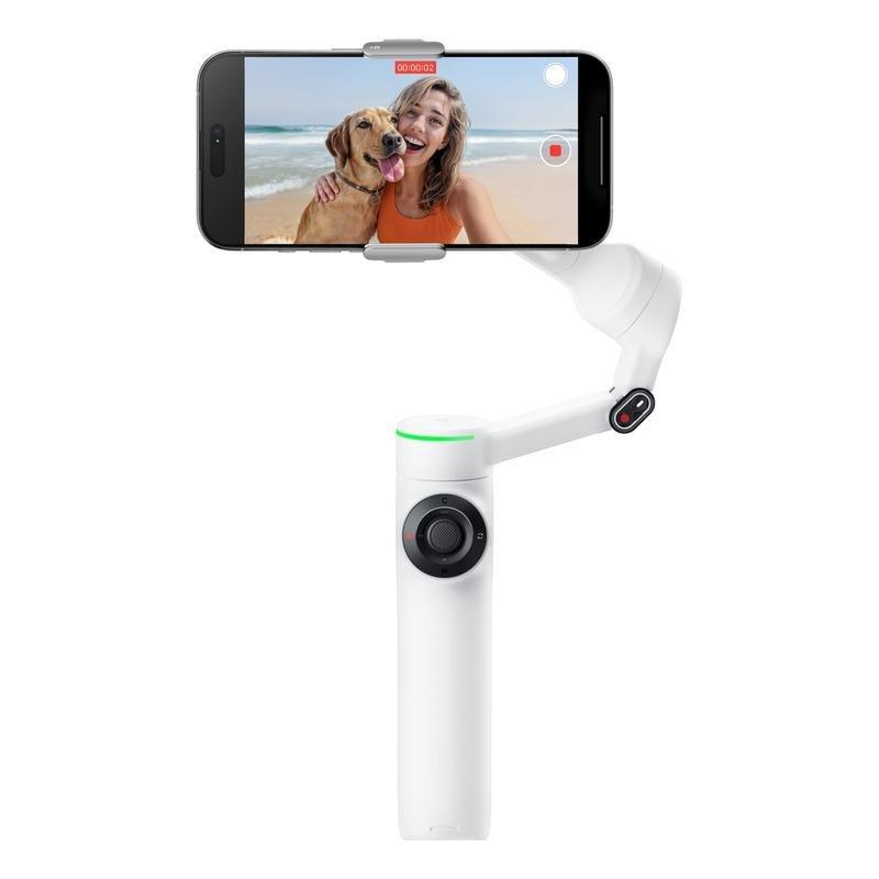Insta360 Flow 2 Pro AI Tracking Smartphone Gimbal - Summit White, , large image number 0