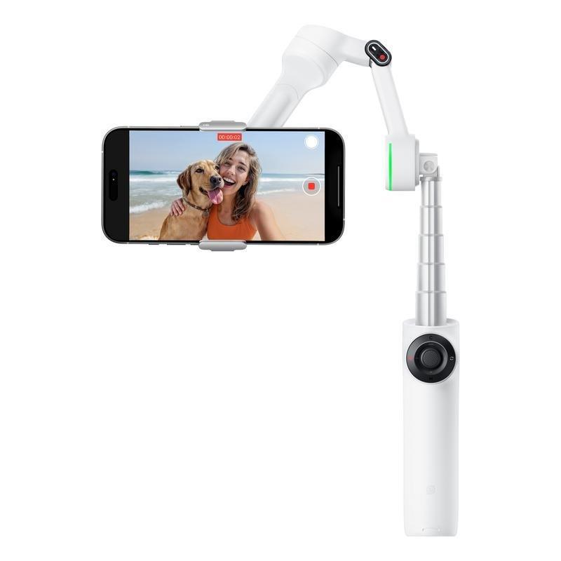 Insta360 Flow 2 Pro AI Tracking Smartphone Gimbal - Summit White, , large image number 1