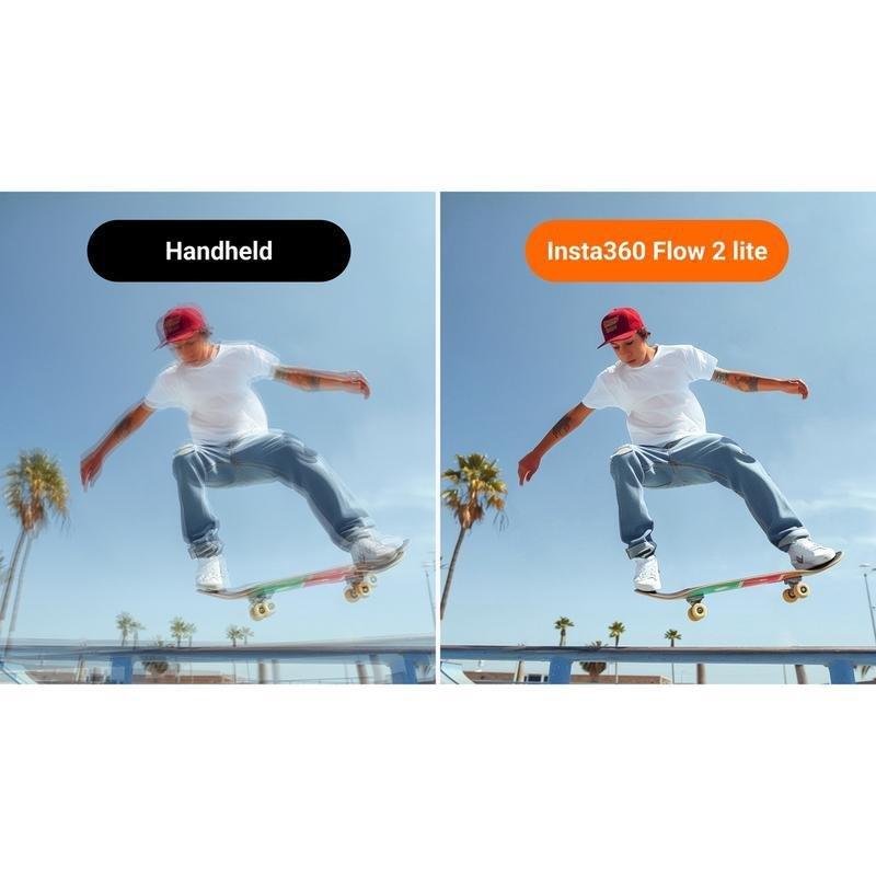 Insta360 Flow 2 Pro AI Tracking Smartphone Gimbals - Creator Kit - Stone Grey, , medium
