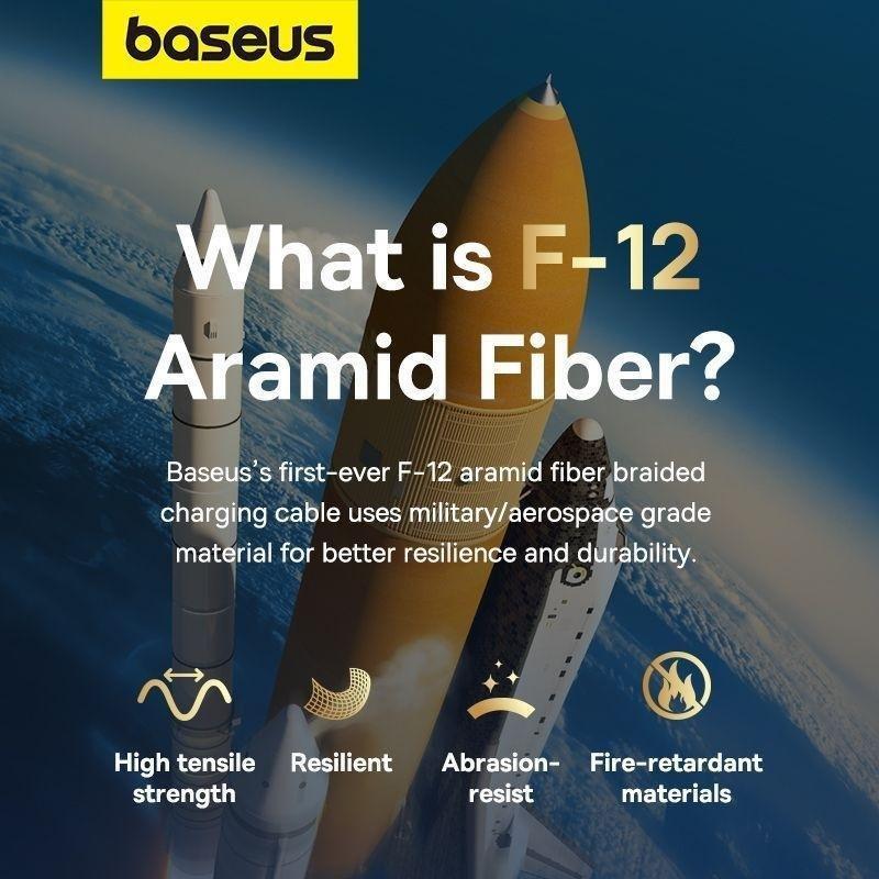 Baseus Unbreakable Fast Charging Data Cable Type-C to Lightning 20W 2m - Cluster Black, , large image number 1