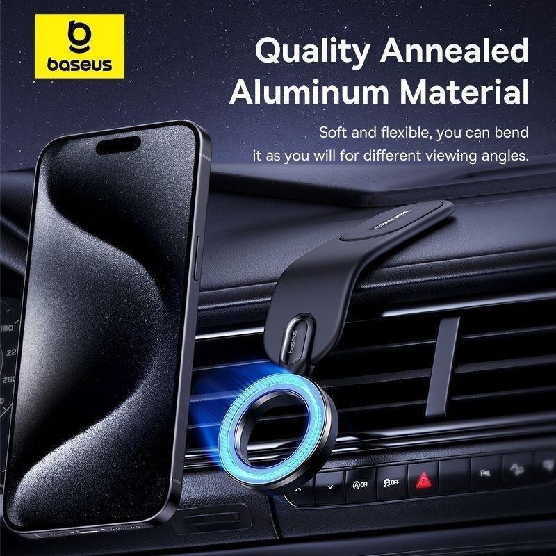 Baseus PrimeTrip C02 Go Magnetic Car Phone Mount Stick-on - Cluster Black, , large image number 1