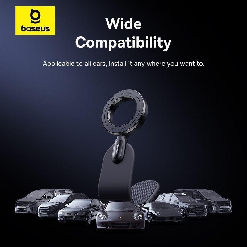 Baseus PrimeTrip C02 Go Magnetic Car Phone Mount Stick-on - Cluster Black, , large image number 4