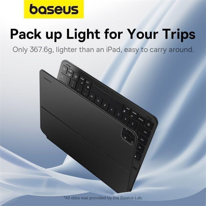 Baseus Brilliance Magnetic Keyboard Case for iPad Pro 12.9" - Cluster Black, , medium