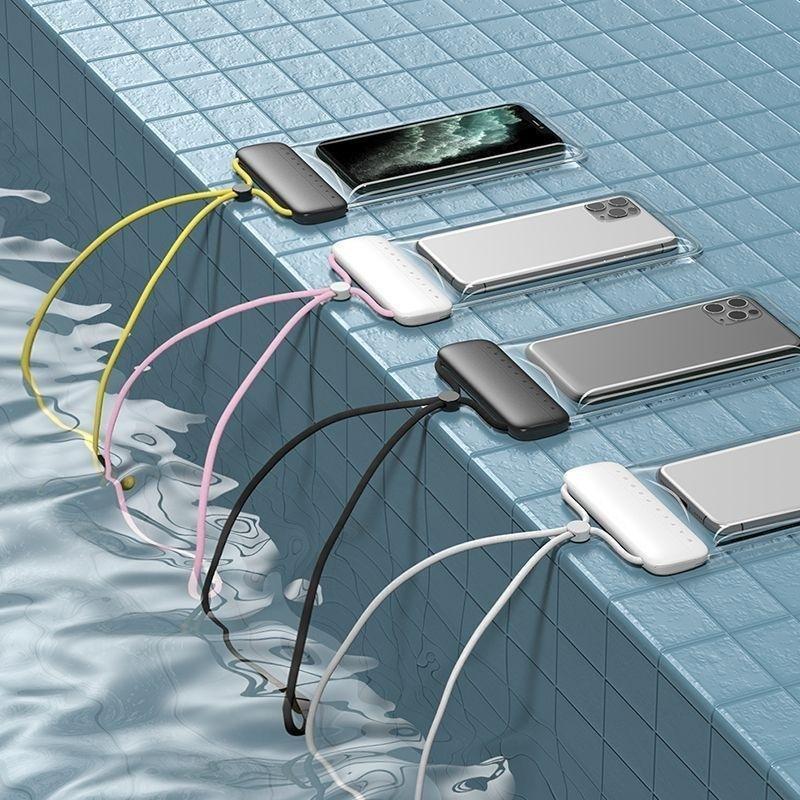 Baseus AquaGlide Waterproof Phone Pouch with Slide Lock - Cluster Black, , large image number 2