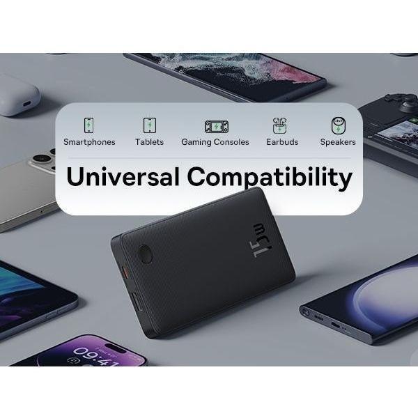 Baseus Airpow Lite Power Bank 10000mAh 15W - Cosmic Black, , large image number 3