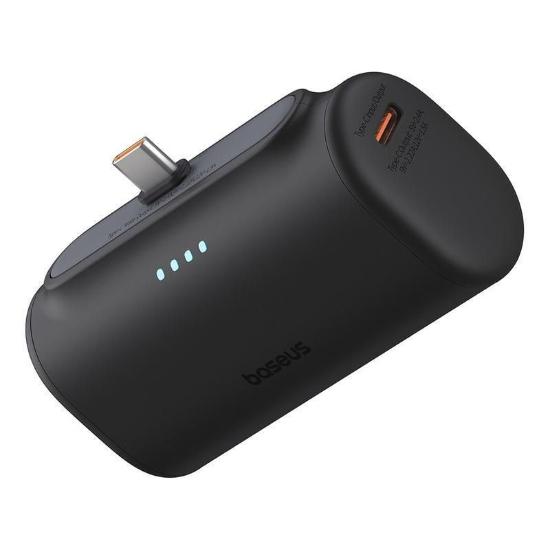 Baseus Compact Fast Charging Power Bank Type-C 5000mAh 20W - Cluster Black, , medium