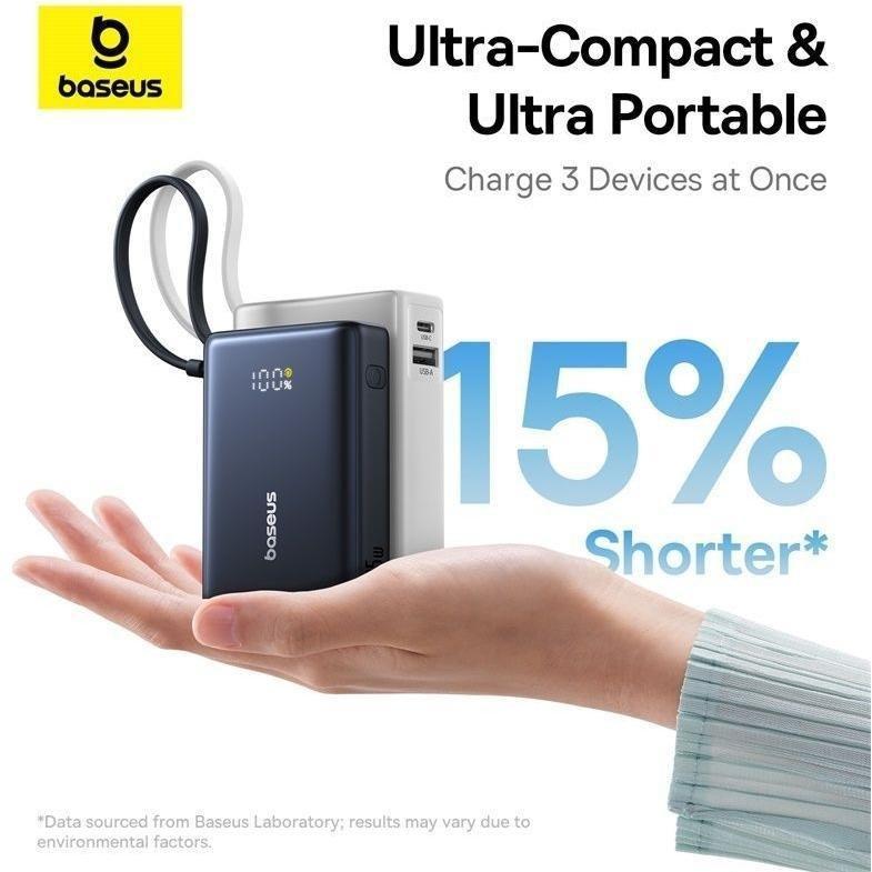 Baseus PicoGo Digital Display Power Bank 10000mAh 45W - Cosmic Black, , large image number 1
