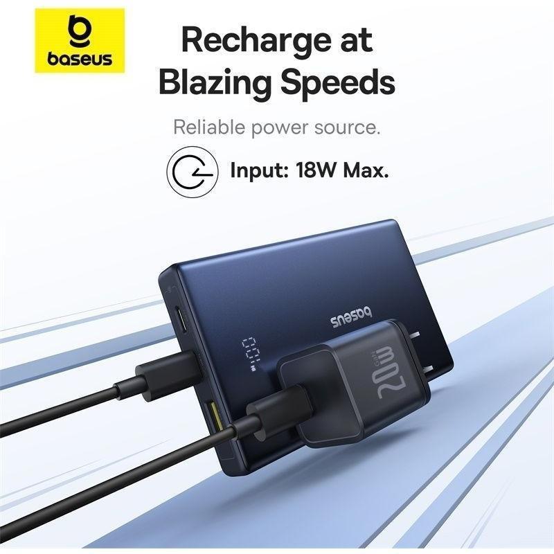 Baseus PicoGo Power Bank with Digital Display 10000mAh 20W - Cosmic Black, , large image number 3