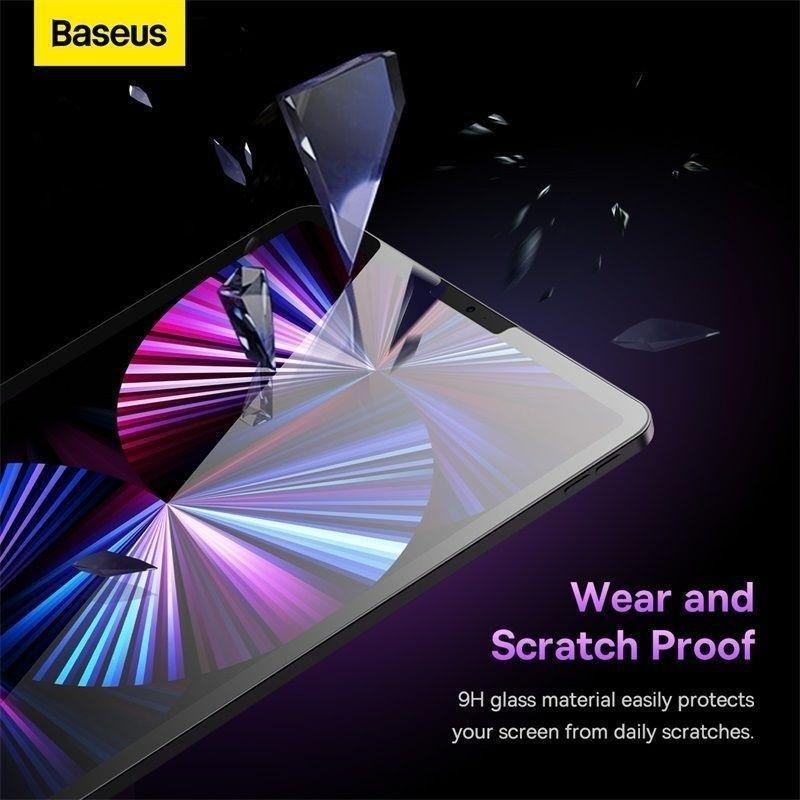 Baseus Crystal HD Tempered Glass Screen Protector for iPad Pro 11&#8221;/Pad Air4 10.9&#8221; - Clear, , large image number 3