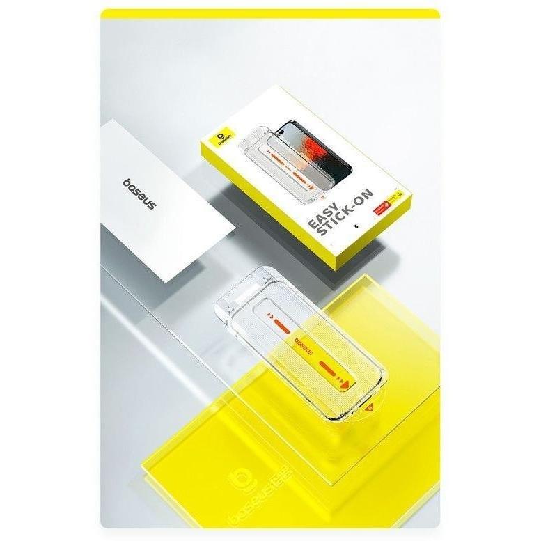 Baseus Sapphire Full-Coverage HD Tempered Glass Screen Protector for iPhone 16 Pro Max - Clear, , large image number 2