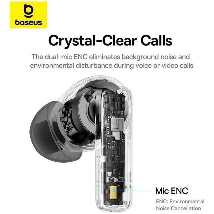 Baseus Bowie E20 True Wireless Earphones - Cluster Black, , large image number 3