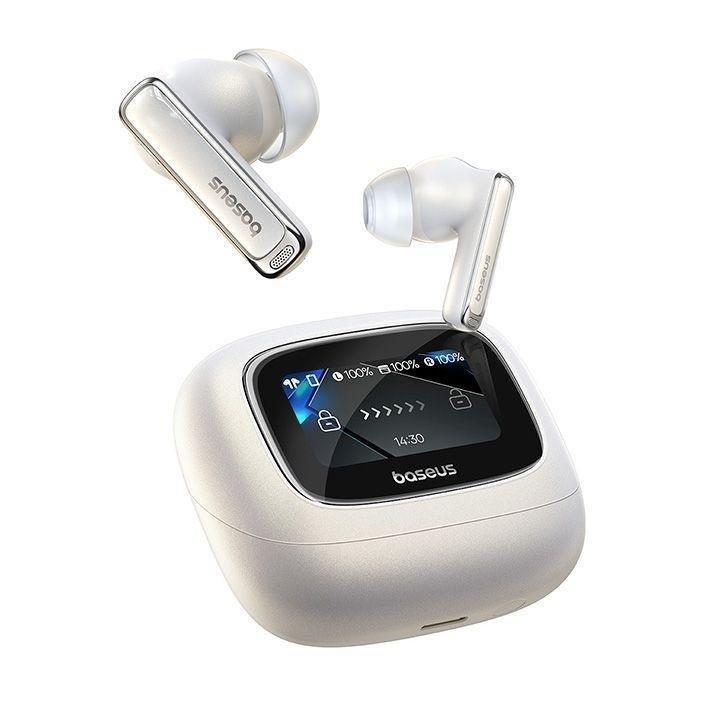 Baseus Bowie M2s Ultra True Wireless Earphones - Moon White, , large image number 0