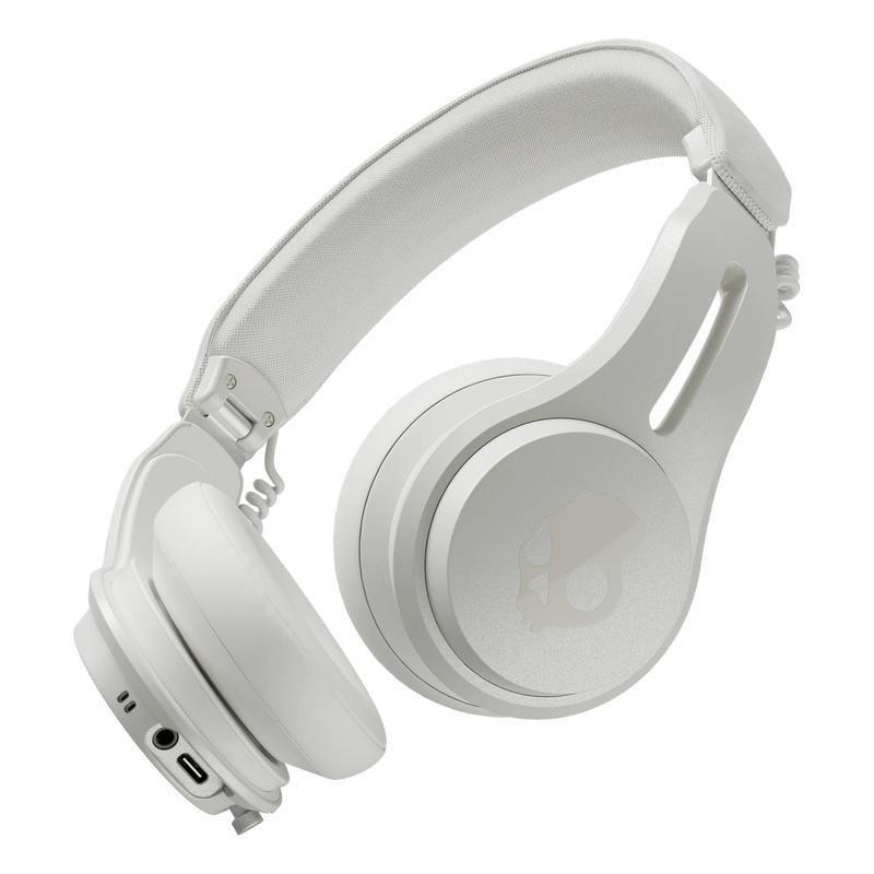 SkullCandy ICON ANC Wireless Headphones with Active Noise Canceling - Bone/Orange Glow, , medium
