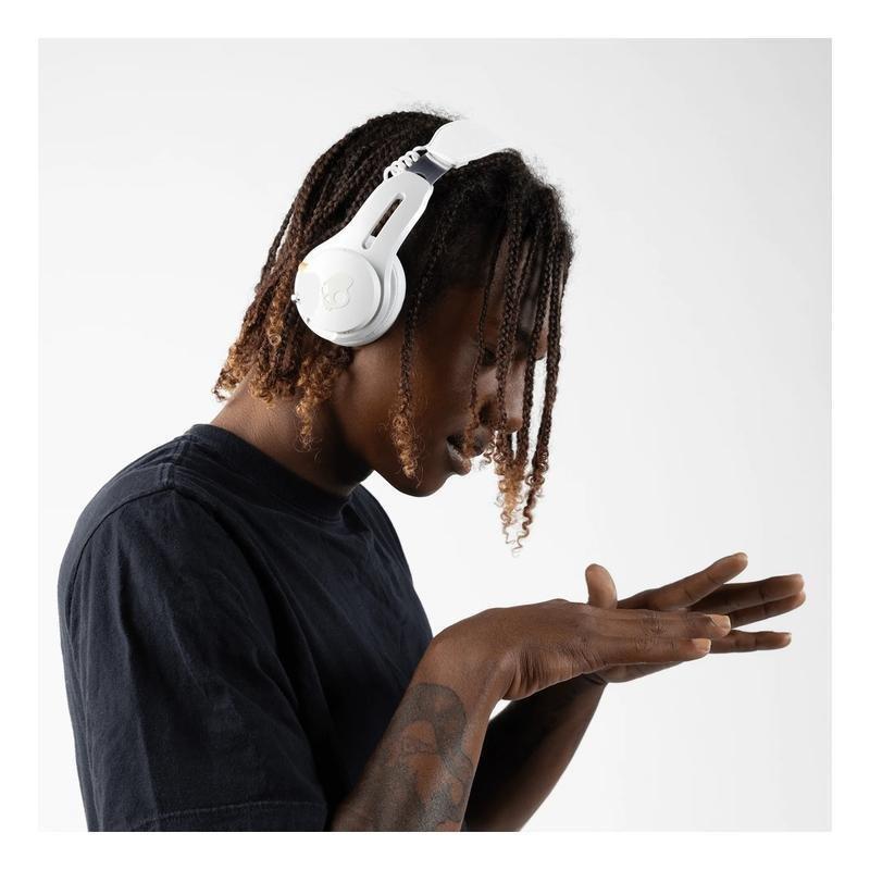 SkullCandy ICON ANC Wireless Headphones with Active Noise Canceling - Bone/Orange Glow, , large image number 1