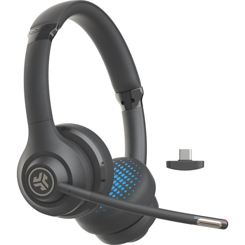 JLAB Go Work 2 Wireless+Wired On-Ear Office Headphones - Black, , large image number 1