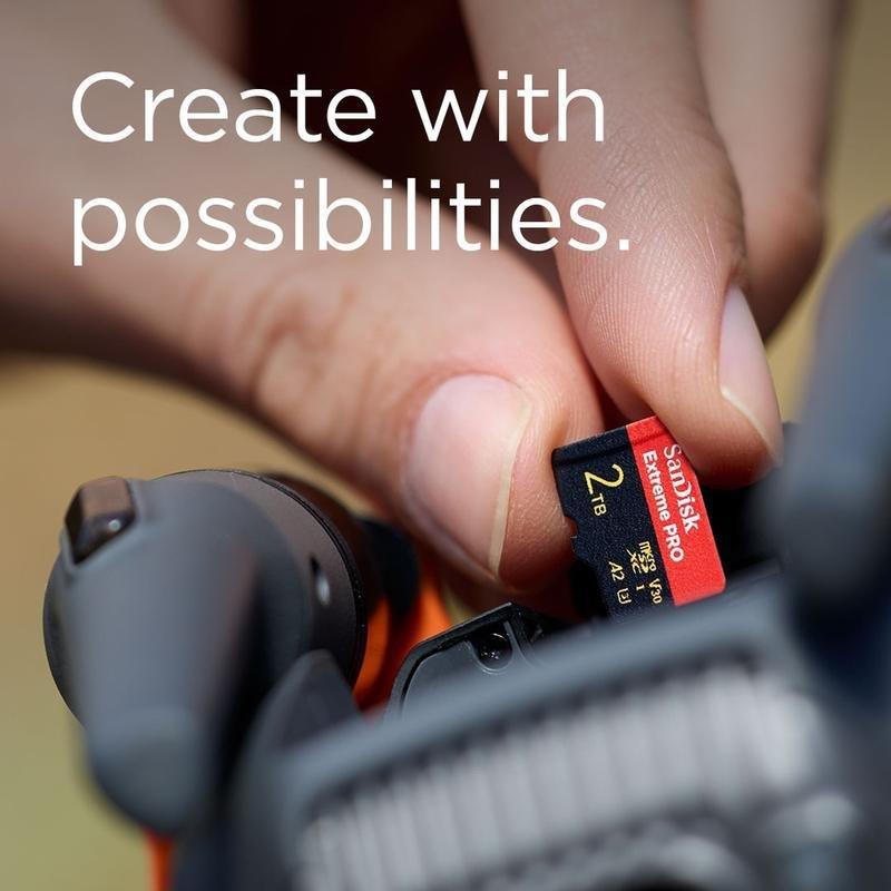 SanDisk Extreme PRO microSDXC UHS-I Card 2TB Up to 250MB/s, , large image number 2