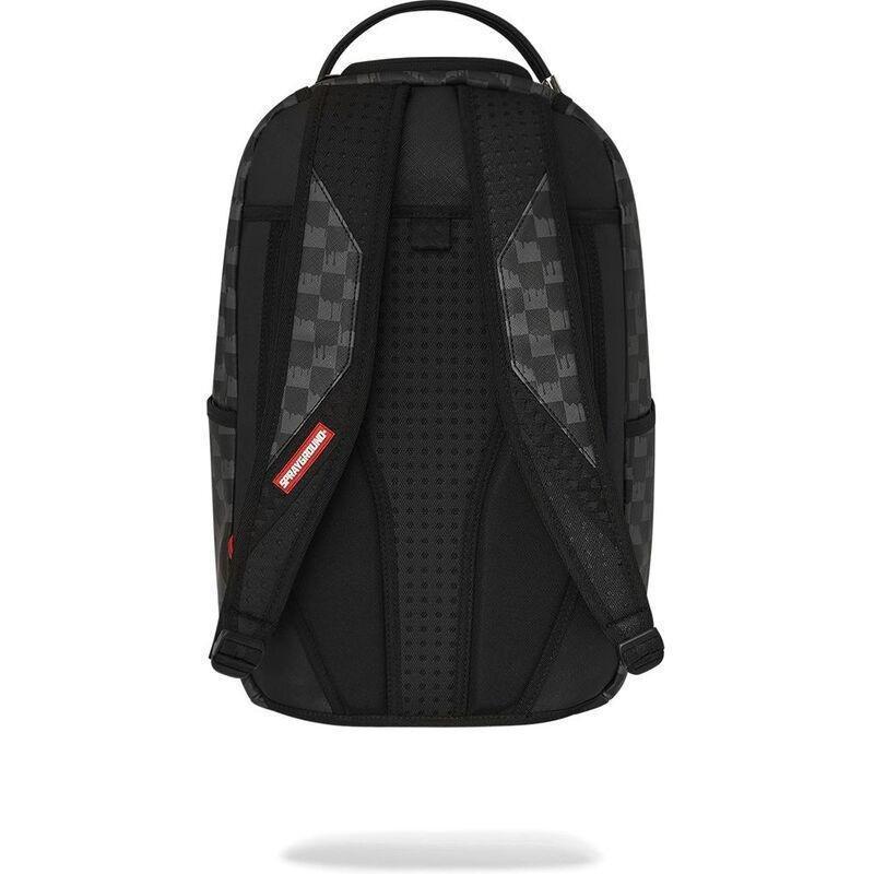 Sprayground Hangover Grey Drip Check DLXSV Backpack, , large image number 2