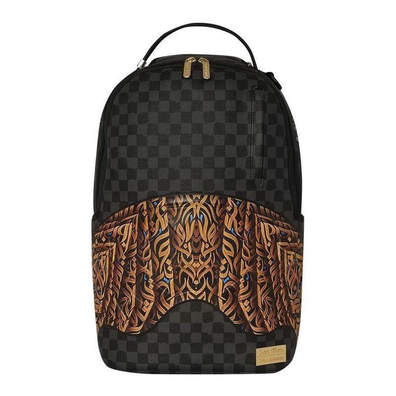 Sprayground Diaa Allam Sharks In Paris Black DLXSV Backpack, , medium