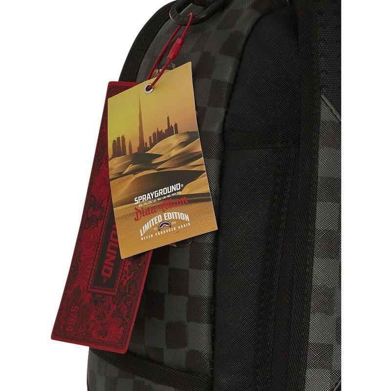 Sprayground Diaa Allam Sharks In Paris Black DLXSV Backpack, , large image number 1