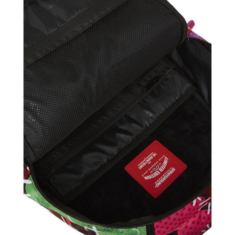 Sprayground Cut Up Stitched Up Zombie DLXSR Backpack, , large image number 5