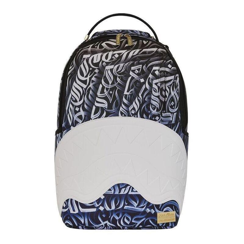 Sprayground Diaa Allam Blue DLXSV Backpack, , medium
