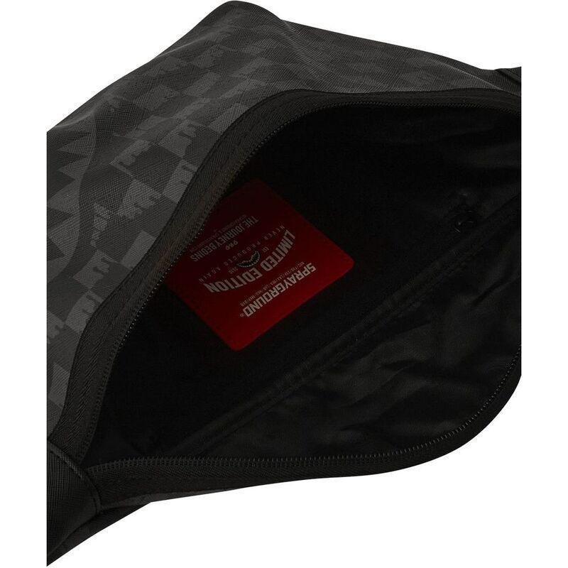 Sprayground Hangover Drip Grey Check Savvy Cross-Body, , large image number 3